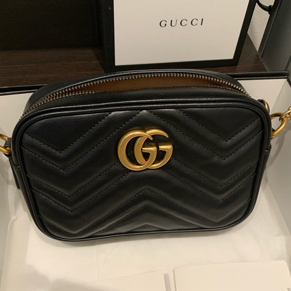 GG Marmont matelassé mini bag